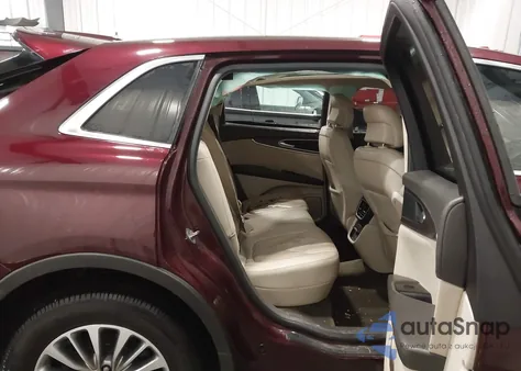 2017 Lincoln Mkx Select z USA, uszkodzony, nr VIN 2LMPJ8KR1HBL39298